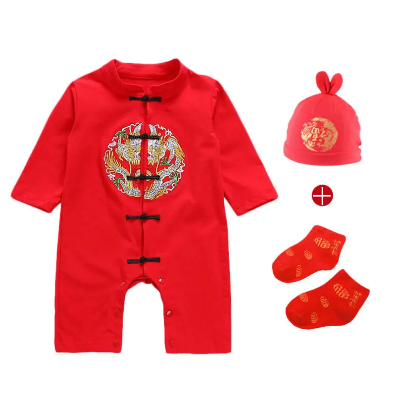 Happy New Year Baby Rompers Warm Clothes Red Festoval Infant Clothing Kids Elements Print Jumpsuits Baby Overalls Romper Sets 
Happy New Year Baby Rompers Warm Clothes Red Festoval Infant Clothing Kids Elements Print Jumpsuits Baby Overalls Romper Sets