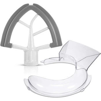 Tilt Head 4.5/5 Quart Flex Edge Beater for Pouring Shield Stand Mixer Replacement for Kitchen,Total 2 Pieces
Tilt Head 4.5/5 Quart Flex Edge Beater for Pouring Shield Stand Mixer Replacement for Kitchen,Total 2 Pieces