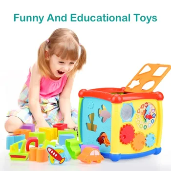 Early Learning & Educational Toys for Kids Colorful Wooden Shape Sorting Activity Cube 6 in 1 Bead Maze Multipurpose Game Toy
Early Learning & Educational Toys for Kids Colorful Wooden Shape Sorting Activity Cube 6 in 1 Bead Maze Multipurpose Game Toy