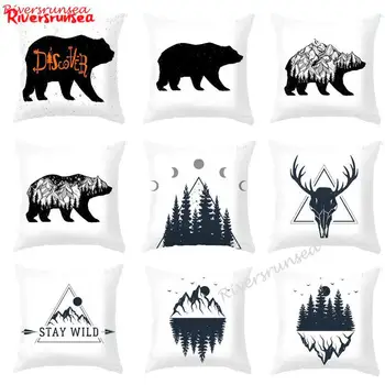 Nordic Style Decoration Geometric Animal Pillow Creative Mountain Forest Tree Bear Deer Head Pattern Chair Cushion For Home Sofa
Nordic Style Decoration Geometric Animal Pillow Creative Mountain Forest Tree Bear Deer Head Pattern Chair Cushion For Home Sofa