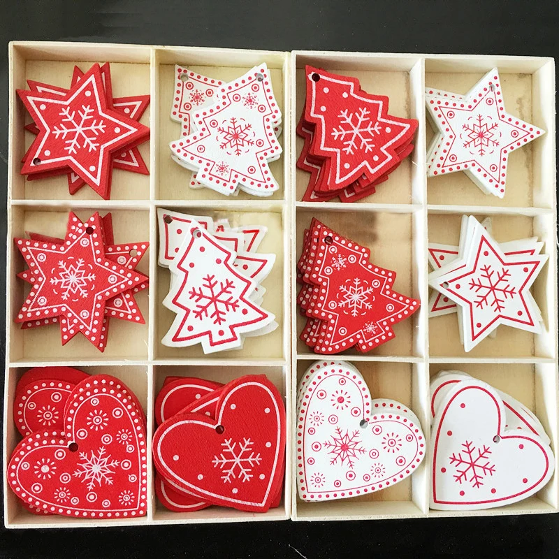 10PCS Wood Christmas Ornaments Tree Hanging Cutouts Deer Snowflake Snowman Tree Wood Slices for Christmas Home Party Decor
10PCS Wood Christmas Ornaments Tree Hanging Cutouts Deer Snowflake Snowman Tree Wood Slices for Christmas Home Party Decor