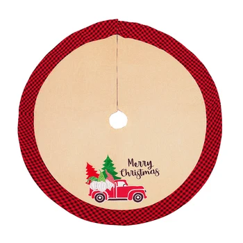 Christmas Car Tree Skirt Cloth Base Tree Apron Festive Floor Mat for Home New Year Decoration 121cm
Christmas Car Tree Skirt Cloth Base Tree Apron Festive Floor Mat for Home New Year Decoration 121cm