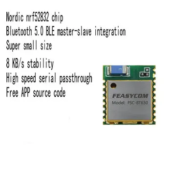 Bluetooth Module 5.0 High Speed Transmission and Low Power BLE Power Master-Slave
Bluetooth Module 5.0 High Speed Transmission and Low Power BLE Power Master-Slave