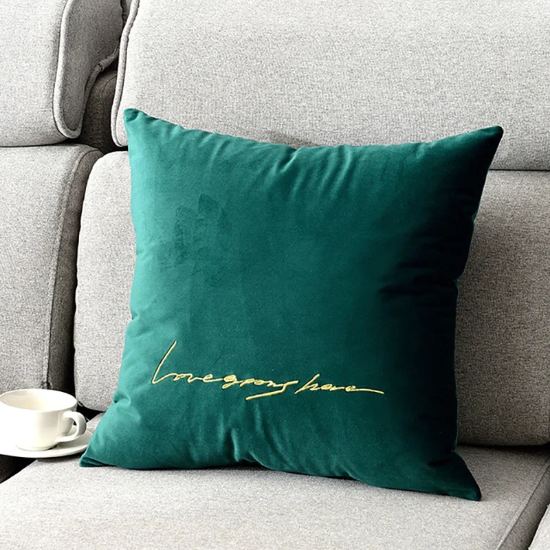 Simple Pillow Cases Velet Gold Line Embroidery Cushion Cover Decorative Sofa Bed Waist Fall Throw Pillow Cushions Covers
Simple Pillow Cases Velet Gold Line Embroidery Cushion Cover Decorative Sofa Bed Waist Fall Throw Pillow Cushions Covers