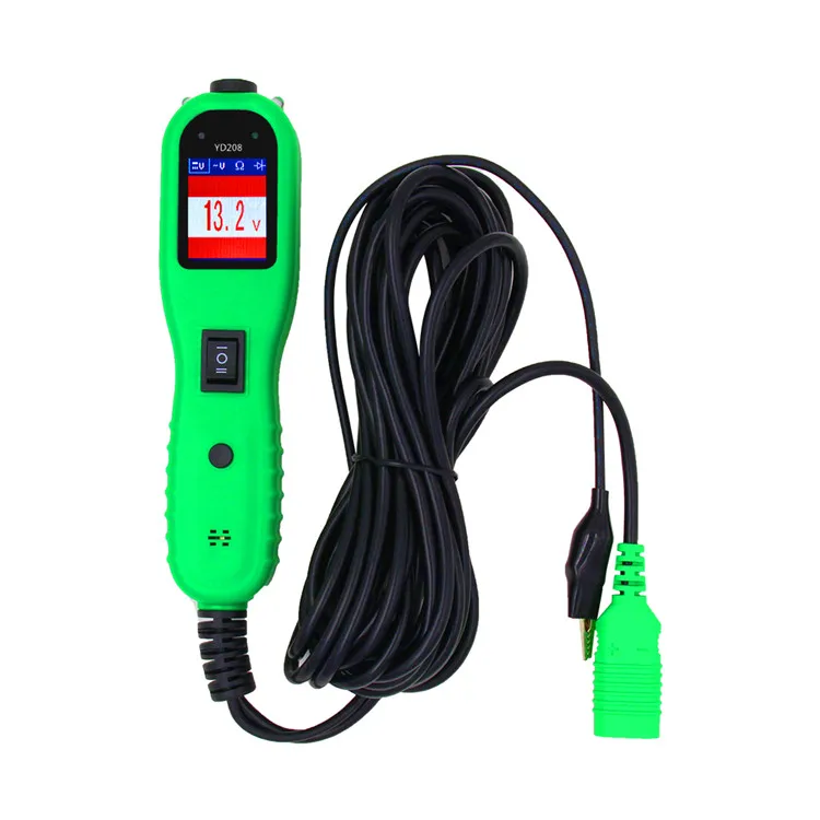YD208 Full set Car accessories Electrical System Diagnostics Circuit Tester Function Same as Power Scan PS100
YD208 Full set Car accessories Electrical System Diagnostics Circuit Tester Function Same as Power Scan PS100
