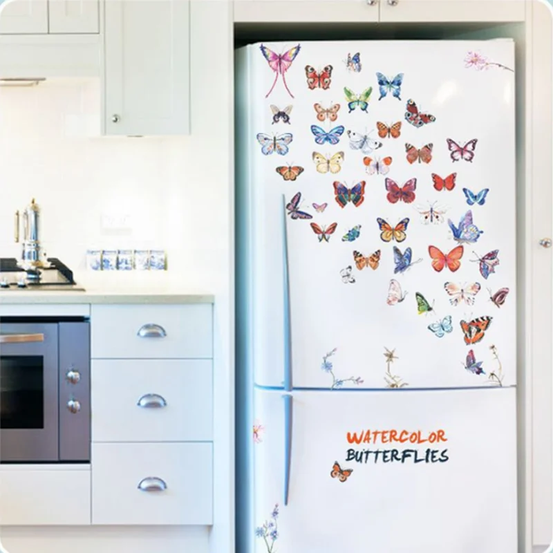 Watercolor Butterfly combination wall sticker Living room bedroom cabinet wedding decoration Home Decor Butterflies Sticker
Watercolor Butterfly combination wall sticker Living room bedroom cabinet wedding decoration Home Decor Butterflies Sticker