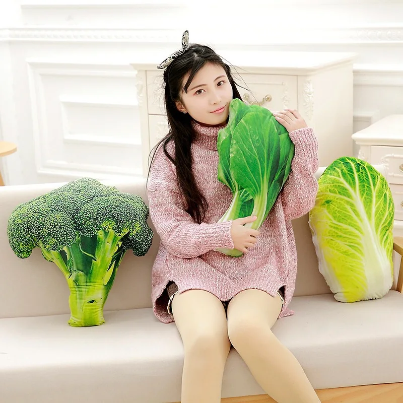 3styles Simulation 3d Vegetable Pillow Cabbage Cabbage Broccoli Sofa Cushion Props Plush Toy Decorations Birthday Christmas Gift
3styles Simulation 3d Vegetable Pillow Cabbage Cabbage Broccoli Sofa Cushion Props Plush Toy Decorations Birthday Christmas Gift