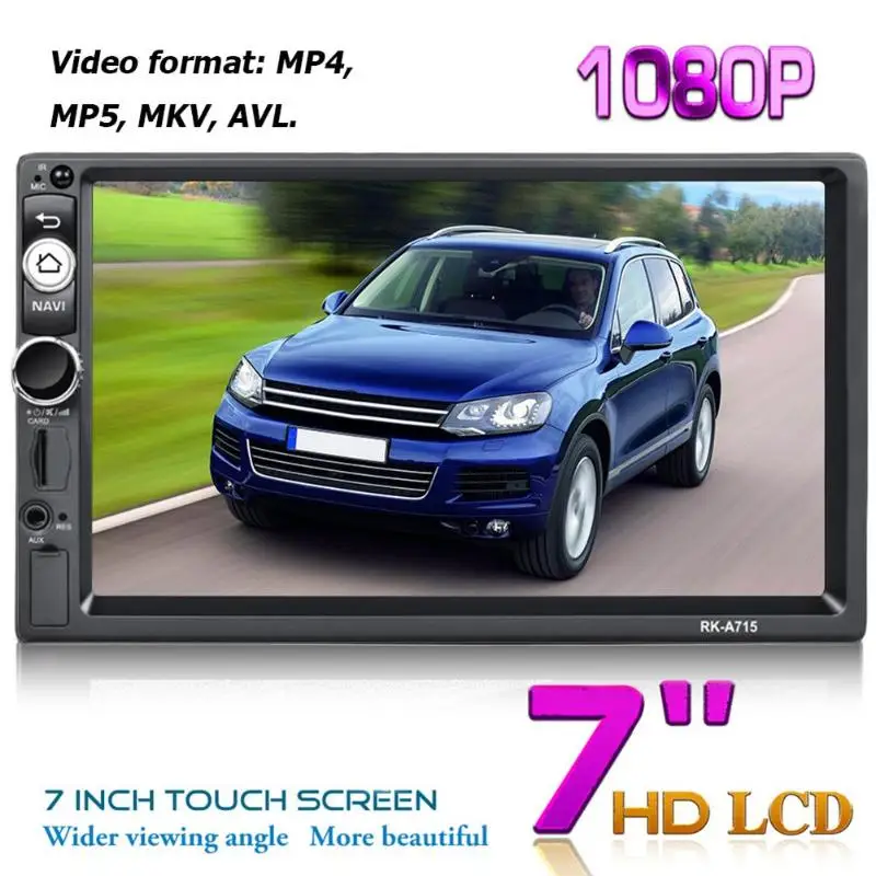 A715 7 inch Android 8.1 Car Stereo GPS WIFI FM Radio Head Unit MP5 Player
A715 7 inch Android 8.1 Car Stereo GPS WIFI FM Radio Head Unit MP5 Player