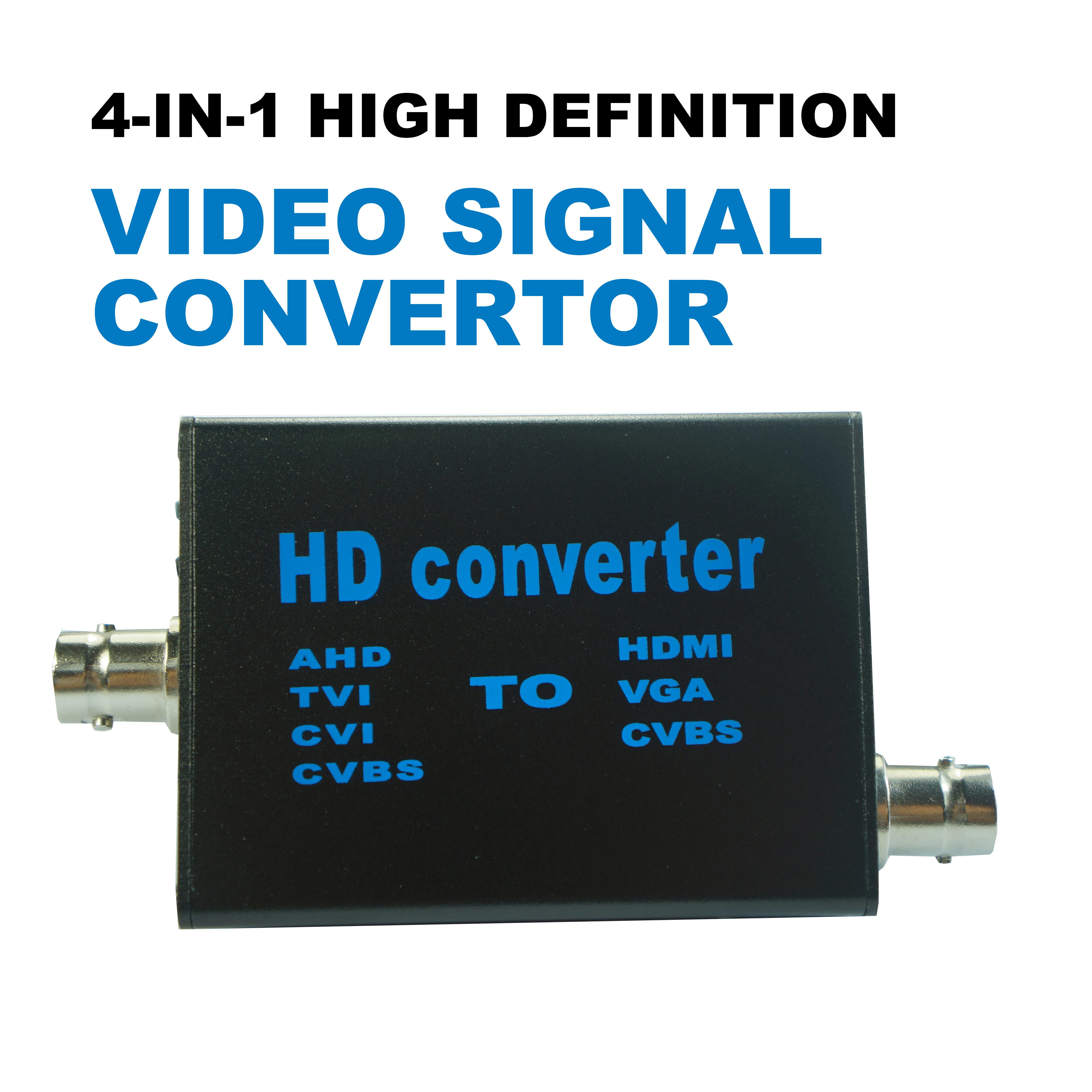 Фото AHD / TVI CVI к HDMI HD преобразователь Коаксиальная камера видеонаблюдения 1080p |