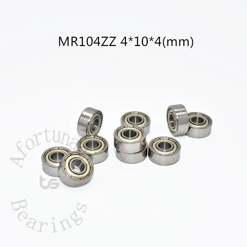 MR104ZZ 10 Pieces Miniature Bearing 4*10*4(mm) free shipping chrome steel Metal Sealed High speed Mechanical equipment parts
MR104ZZ 10 Pieces Miniature Bearing 4*10*4(mm) free shipping chrome steel Metal Sealed High speed Mechanical equipment parts