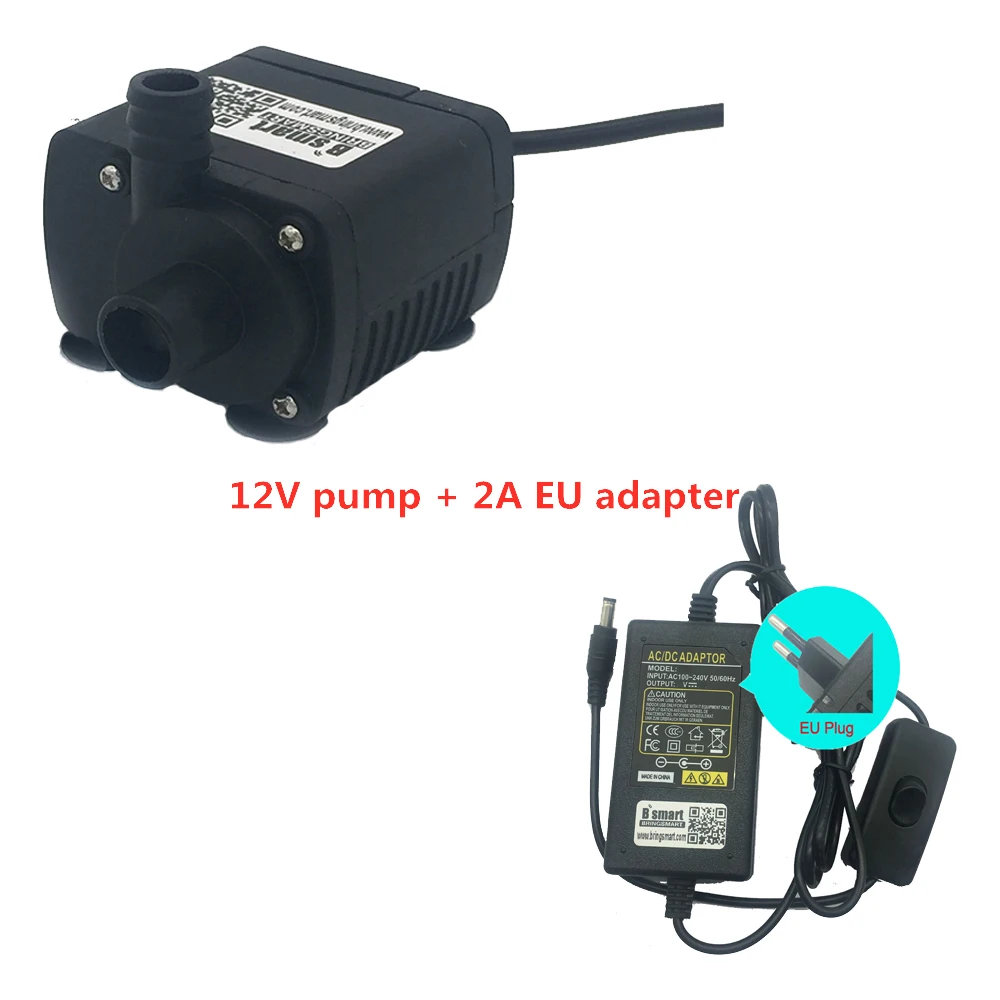 右12V pump + 2A EU adapter