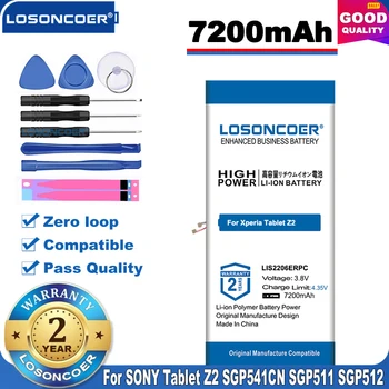 7200mAh New Tablet LIS2206ERPC Battery For SONY Xperia Tablet Z2 SGP541CN SGP511 SGP512 SGP521 SGP541 SGP551 Tablet in stock
7200mAh New Tablet LIS2206ERPC Battery For SONY Xperia Tablet Z2 SGP541CN SGP511 SGP512 SGP521 SGP541 SGP551 Tablet in stock