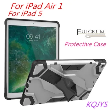 Heavy Duty Anti-Shock Armor Tablet Protective Cover for iPad Air 1 TPU Silicone PC Bracket Fixed Protective Cover for iPad 5
Heavy Duty Anti-Shock Armor Tablet Protective Cover for iPad Air 1 TPU Silicone PC Bracket Fixed Protective Cover for iPad 5