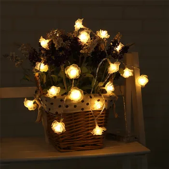 2.2M 20LED Rose Flower Battery String Fairy lights For Christmas Outdoor Home Garden Party Decor
2.2M 20LED Rose Flower Battery String Fairy lights For Christmas Outdoor Home Garden Party Decor
