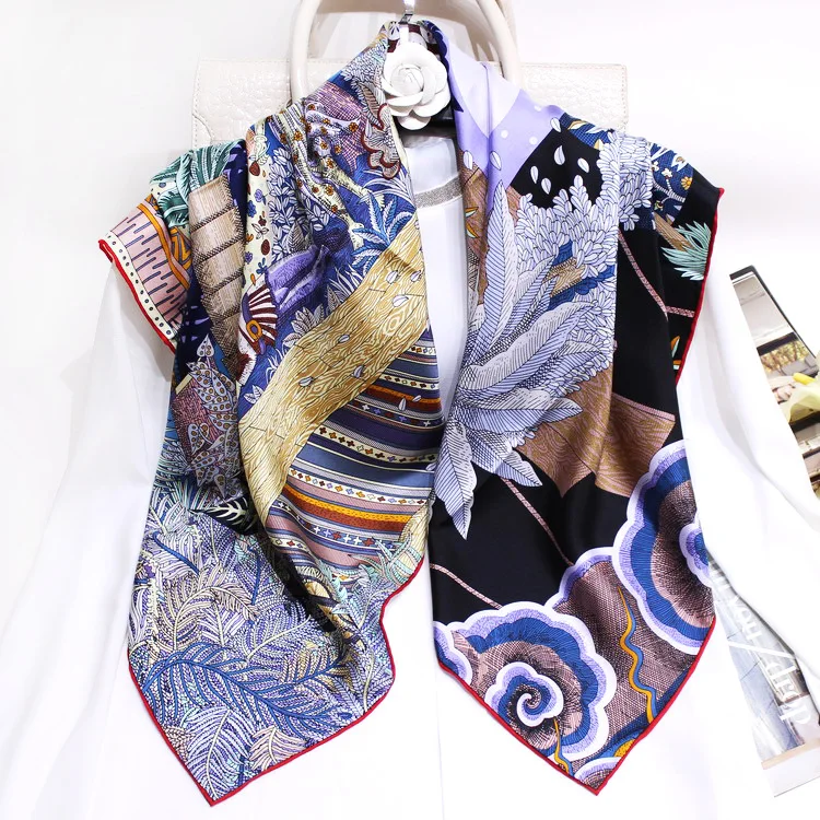 FJ119 Dream Sun Silk Twill Women's Scarf New Fashion Square Scarves Girl Multi match Shawl Pashmina Neck Wear Accessory 90x90cm
FJ119 Dream Sun Silk Twill Women's Scarf New Fashion Square Scarves Girl Multi match Shawl Pashmina Neck Wear Accessory 90x90cm