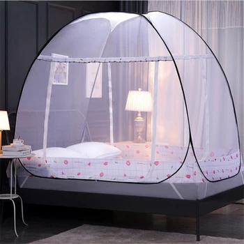 Yurt Mosquito Net Home Foldable Double Open Mosquito Net Home Double Bed Tent Bedroom Anti-Mosquito Net 
Yurt Mosquito Net Home Foldable Double Open Mosquito Net Home Double Bed Tent Bedroom Anti-Mosquito Net