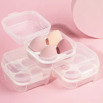 4-grid Makeup Sponge Storage Box for Foundation Blending Sponge Transparent Receiving Box Case JS22
4-grid Makeup Sponge Storage Box for Foundation Blending Sponge Transparent Receiving Box Case JS22
