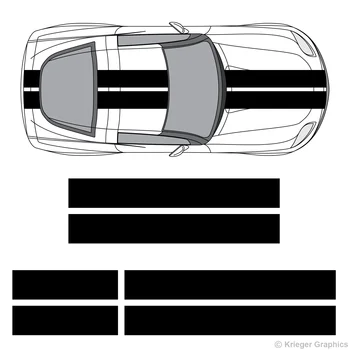 For 2Pcs/1Pair Chevy Corvette 10" Solid Racing Stripes Vinyl Decal Kit 10in 10 inch
For 2Pcs/1Pair Chevy Corvette 10" Solid Racing Stripes Vinyl Decal Kit 10in 10 inch