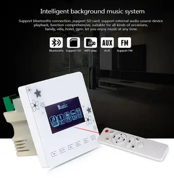 Oupushi A0-CE510 2*15W Smart wall amplifier MINI HIFI wall amplifier High quality ceiling speaker
Oupushi A0-CE510 2*15W Smart wall amplifier MINI HIFI wall amplifier High quality ceiling speaker