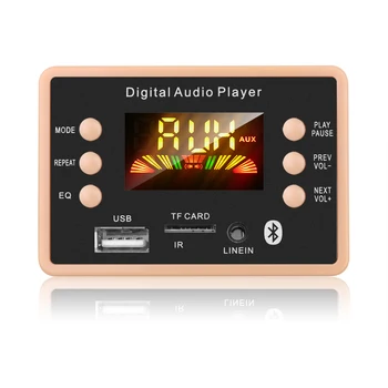 MP3 Decoder Decoding Board Module 5V 12V Bluetooth 5.0 Car USB MP3 Player WMA WAV Support TF Card USB FM Remote Board Module
MP3 Decoder Decoding Board Module 5V 12V Bluetooth 5.0 Car USB MP3 Player WMA WAV Support TF Card USB FM Remote Board Module