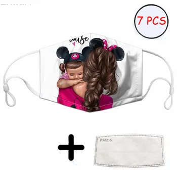 Super Mom Pattern Women/Kids/Girls Mask with Filters 7 Pcs Anti-dust Mask Gift for Girl Reusable Elastic Mouth Masks PM2.5
Super Mom Pattern Women/Kids/Girls Mask with Filters 7 Pcs Anti-dust Mask Gift for Girl Reusable Elastic Mouth Masks PM2.5