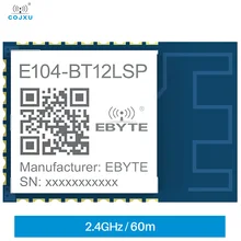 2.4GHz IoT Mesh Networking Module Cojxu E104-BT12LSP 60m Long Rang Ultra-small Size TLSR8253F512 UART SMD Transceiver
2.4GHz IoT Mesh Networking Module Cojxu E104-BT12LSP 60m Long Rang Ultra-small Size TLSR8253F512 UART SMD Transceiver