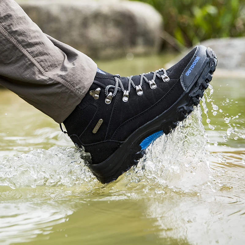 Мужская обувь для походов водонепроницаемая активного отдыха скалолазания