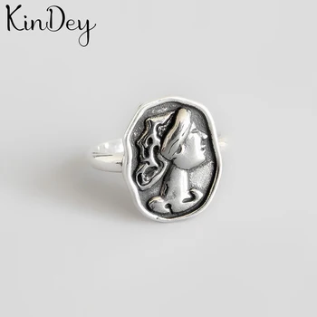 Kindey Personality 925 Sterling Silver Queen Rings For Women Bridal Wedding Jewelry Adjustable Size Finger Rings
Kindey Personality 925 Sterling Silver Queen Rings For Women Bridal Wedding Jewelry Adjustable Size Finger Rings