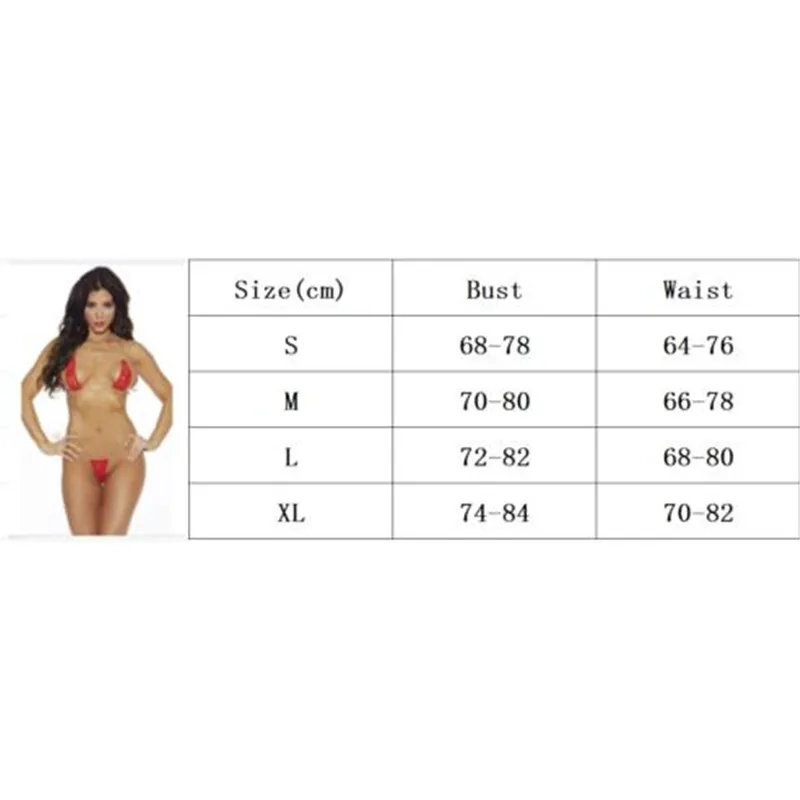 Women Plus Size Bra Set Sexy Lingerie Underwear G-String Set Halter Bikini S-XL Sexy Brief Sets
