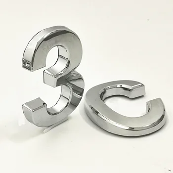 3.5cm/5cm/7cm/10cm 0123456789 Modern Silver Plaque Number House Hotel Door Number Address Digits Sticker Plate Sign ABS plastic
3.5cm/5cm/7cm/10cm 0123456789 Modern Silver Plaque Number House Hotel Door Number Address Digits Sticker Plate Sign ABS plastic