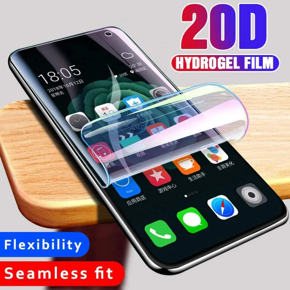 

9H Hydrogel Film Full Screen Protector On For Sony Xperia 5 protective Film For Sony Xperia 8 1 II 10 Plus Xperia5 Xperia8