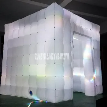 2.5*2.5*2.5m High Quality Wedding Party Inflatable Photobooth 210D Oxford Cloth LED Photo Booth Tent 220V/110V Single/Two Door
2.5*2.5*2.5m High Quality Wedding Party Inflatable Photobooth 210D Oxford Cloth LED Photo Booth Tent 220V/110V Single/Two Door