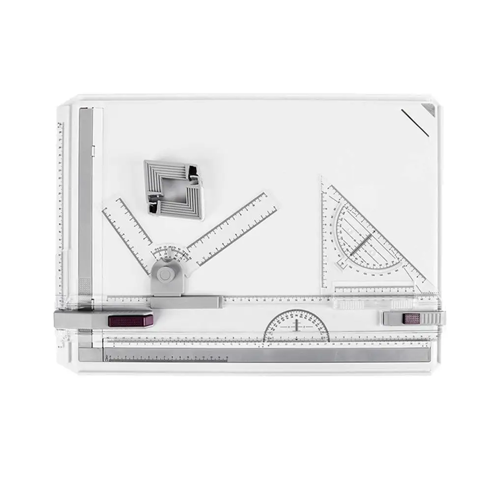 A3 drawing board portable building drawing board with parallel motion adjustable angle art workbench tool
A3 drawing board portable building drawing board with parallel motion adjustable angle art workbench tool