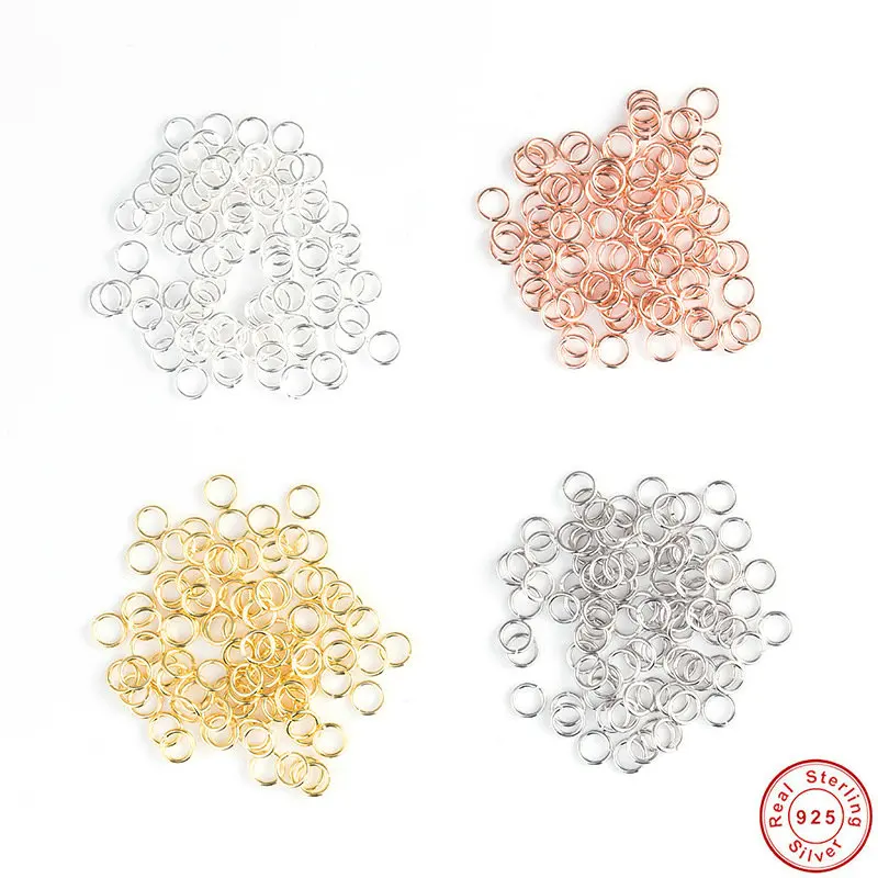 925 Sterling Silver Jump Rings & Split Rings for Jewelry Making Open Rings Fine Jewelry Findings Accessories A0259 
925 Sterling Silver Jump Rings & Split Rings for Jewelry Making Open Rings Fine Jewelry Findings Accessories A0259