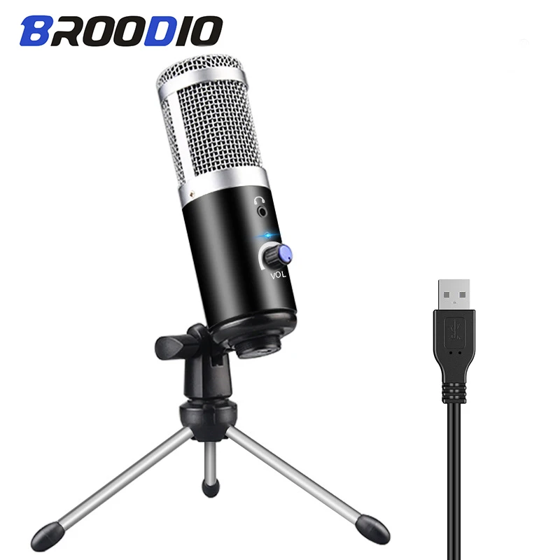 

mini karaoke Condenser Microphone For Youtube Podcast Live Broadcast Cardioid Studio Recording Vocals Voice Chat Microphone Mic