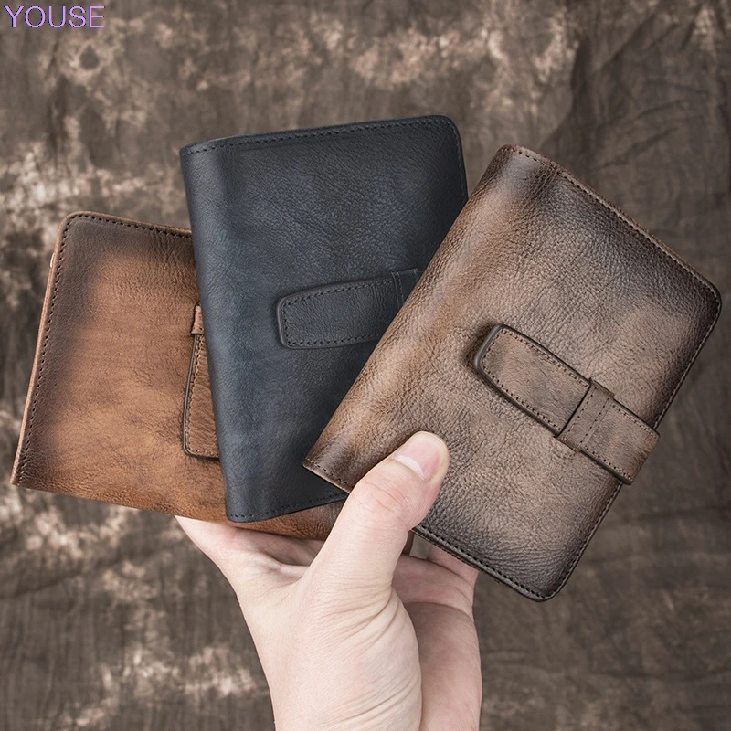 Wallet Short Genuine Leather Full-grain Leather Card Bit More Wallet Driving License Wallet Wallet
Wallet Short Genuine Leather Full-grain Leather Card Bit More Wallet Driving License Wallet Wallet
