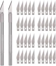 Metal Pen Knife Small Carving Craft Knife Kit Engraving Cutter Carving Sculpture Non-Slip Safety Paper Cut Handicraft Tools
Metal Pen Knife Small Carving Craft Knife Kit Engraving Cutter Carving Sculpture Non-Slip Safety Paper Cut Handicraft Tools