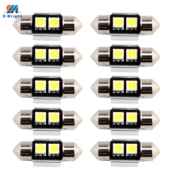 YM E-Bright 10PCS LED C5W Festoon Canbus Bulbs Error Free Reading Dome Light Car Auto Bulbs Interior Lights 5050 2SMD 31mm 6000K
YM E-Bright 10PCS LED C5W Festoon Canbus Bulbs Error Free Reading Dome Light Car Auto Bulbs Interior Lights 5050 2SMD 31mm 6000K