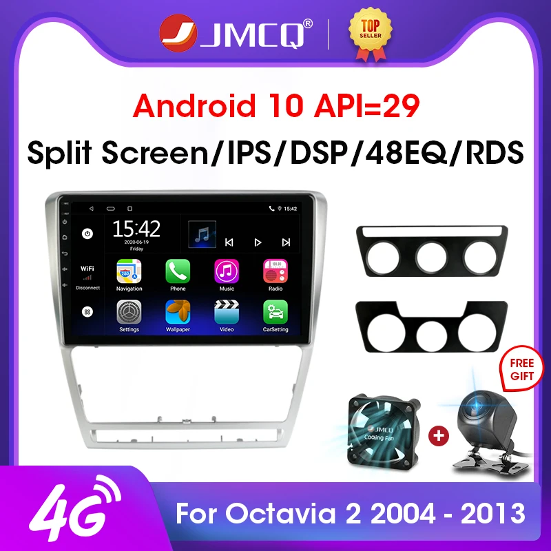 JMCQ Android 10.0 2G+32G DSP CarPlay Car Radio Multimidia Video Player Navigation GPS For SKODA Octavia 2 2008-2013 A5 2 din dvd
JMCQ Android 10.0 2G+32G DSP CarPlay Car Radio Multimidia Video Player Navigation GPS For SKODA Octavia 2 2008-2013 A5 2 din dvd