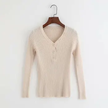 Hot sale QQ29-003 European and American fashion v-neck sweater of cultivate morality
Hot sale QQ29-003 European and American fashion v-neck sweater of cultivate morality