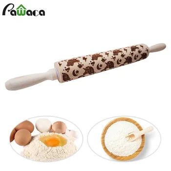 Christmas Rolling Pins Dinosaur National Flag Wooden Rolling Embossing Baking Cookies Biscuit Fondant Cake Patterned Roller 35*5
Christmas Rolling Pins Dinosaur National Flag Wooden Rolling Embossing Baking Cookies Biscuit Fondant Cake Patterned Roller 35*5