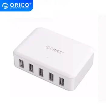 ORICO 5 Port USB Charger Portable Travel Smart Fast Charger Desktop Charger 8A40W for iPhone 7 Samsung Galaxy S6 Xiaomi Tablet
ORICO 5 Port USB Charger Portable Travel Smart Fast Charger Desktop Charger 8A40W for iPhone 7 Samsung Galaxy S6 Xiaomi Tablet