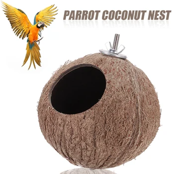 1piece 5 Inch Bird Supplies Coconut Shell Bird Nest House Hut Cage Feeder Hanging Pet Parrot Parakeet Supplies
1piece 5 Inch Bird Supplies Coconut Shell Bird Nest House Hut Cage Feeder Hanging Pet Parrot Parakeet Supplies