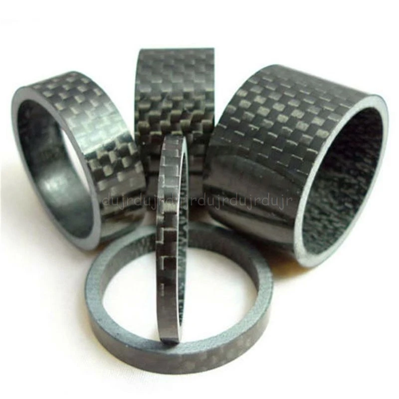 5 шт./компл. прокладки для вилки и велосипедного кольца из углеродного волокна