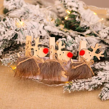 3pcs Christmas Wooden Elk Clip Christmas Tree Decorations Christmas Decoration for Home Xmas Gifts Navidad 2020 New Year Decor 
3pcs Christmas Wooden Elk Clip Christmas Tree Decorations Christmas Decoration for Home Xmas Gifts Navidad 2020 New Year Decor