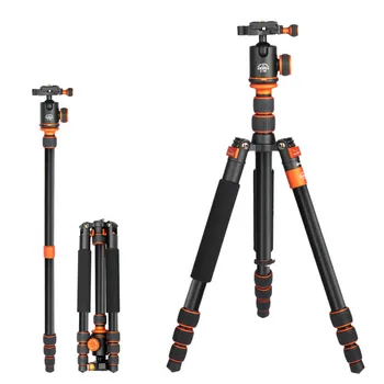 Camera Tripod 57" Professional Portable Compact Travel Lightweight Tripod with Ball Head For DSLR Camera Photography Tripod 
Camera Tripod 57" Professional Portable Compact Travel Lightweight Tripod with Ball Head For DSLR Camera Photography Tripod