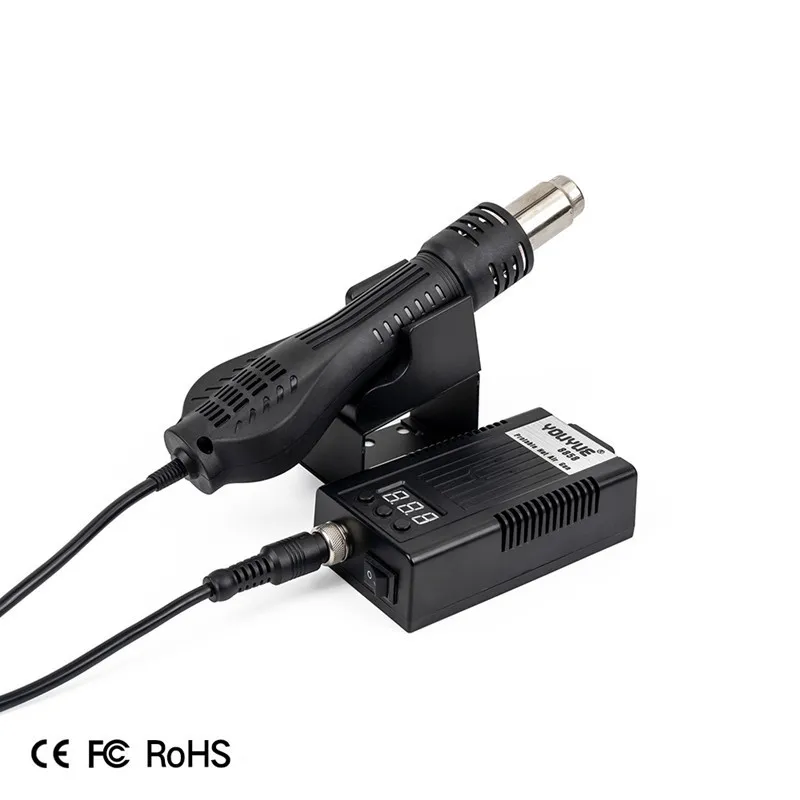 8858 110V 220V Portable Hot Air Gun BGA Rework Solder Station Hand-held Heat Gun Welding Soldering Repair Tools LCD Repair
8858 110V 220V Portable Hot Air Gun BGA Rework Solder Station Hand-held Heat Gun Welding Soldering Repair Tools LCD Repair