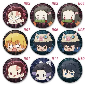 Anime Demon Slayer: Kimetsu No Yaiba Kamado Tanjirou Cosplay Bedge Cartoon Collect Backpacks Bags Badges 58MM Brooch Pins 
Anime Demon Slayer: Kimetsu No Yaiba Kamado Tanjirou Cosplay Bedge Cartoon Collect Backpacks Bags Badges 58MM Brooch Pins
