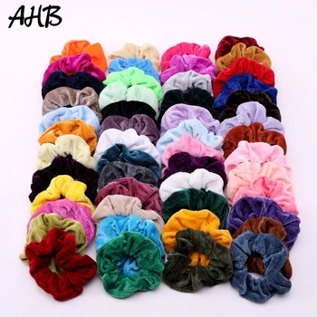 

40Pcs/Set Classic Hair Scrunchies Elastic Hair Bands Bobble Sports Scrunchie Hairband for Girl Headbands Hair Accessories