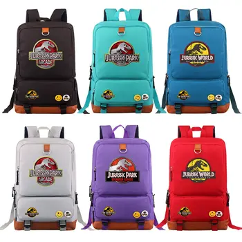 Dinosaur Jurassic Park World Boy Girl Book School bag Women Bagpack Teenagers Schoolbags Men Student Patchwork Backpack 
Dinosaur Jurassic Park World Boy Girl Book School bag Women Bagpack Teenagers Schoolbags Men Student Patchwork Backpack